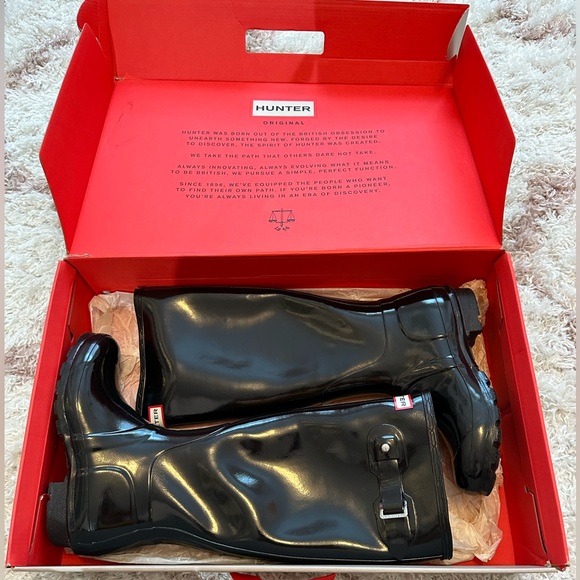 Hunter Tall Rain Boots - Picture 1 of 12